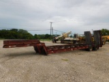 *SOLD* Lowboy Trailer/ POWER TAIL RAMPS