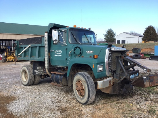 *NOT SOLD* 1990 FORD DUMP TRUCK/ DIESEL