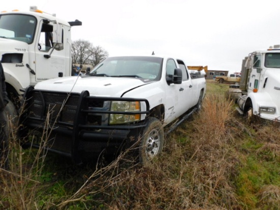 *NOT SOLD* 2013 CHEV 3500 SRW 4X4 PICKUP DURAMAX DIESEL