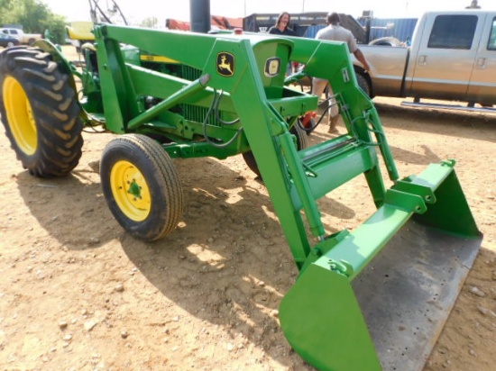 *NOT SOLD* JOHN DEERE WITH LOADER