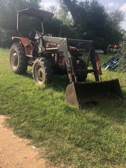 *NOT SOLD*ZETER 3340 MANUAL SHETTLE TRACTOR