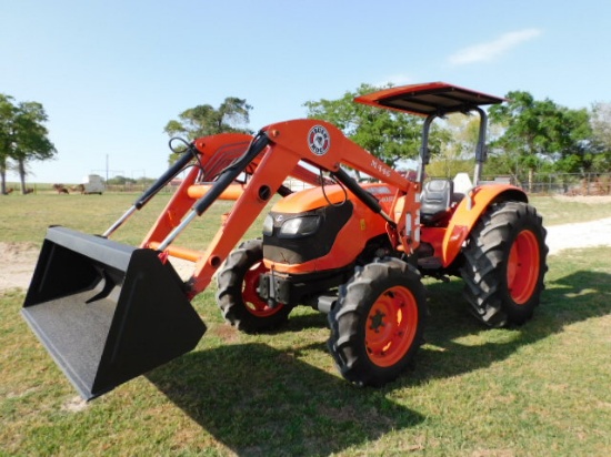 *NOT SOLD* KUBOTA M5640SU FARM TRACTOR 4 X 4