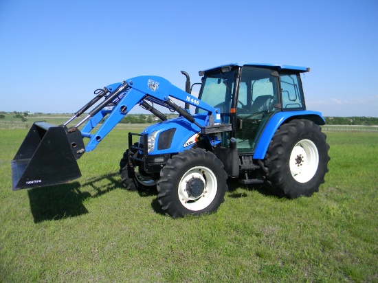 SOLD NEW HOLLAND TL100 Farm Tractor