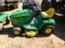 NOT SOLD JOHN DEERE RIDING MOWER