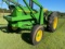 *NOT SOLD*1530 JOHN DEERE DIESEL TRACTOR W/LOADER BRUSH HOG MOWER