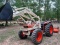 *NOT SOLD*4X4 80 HP DIESEL TRACTOR WITH LOADER APP 2000 HRS (SHREDDER SOLD SEPERATE)