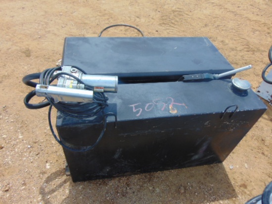 SOLD FUEL TANK AND TOOL BOX