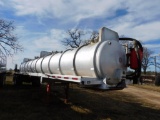 NOT SOLD APPX Dragon 120 Barrel Vacuum Trailer