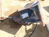 SOLD SKID STEER CHISEL HAMMER