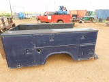 NOT SOLD BLUE UTILITY BED