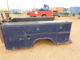 NOT SOLD BLUE UTILITY BED