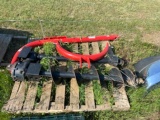 *NOT SOLD*MAHINDRA AUGER WITH 10