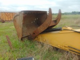 NOT SOLD EXCAVATOR BUCKET STICK AND THUMB FOR 330DCAT WITH HARDWARE AND HOSES