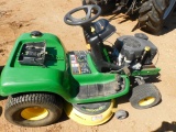 SOLD JOHN DEERE RIDING LAWN MOWER