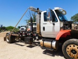 *SOLD* 08 INTERNATIONAL HOOK TRUCK (GARBAGE CONTAINER MOVER) #30988