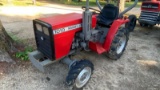 NOT SOLD 1010 MASSEY FERGUSON DIESEL FARM  TRACTOR  4X4 RUNS/ DRIVES