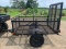 *NOT SOLD* 4X6 TRAILER WITH FOLD DOWN GATE