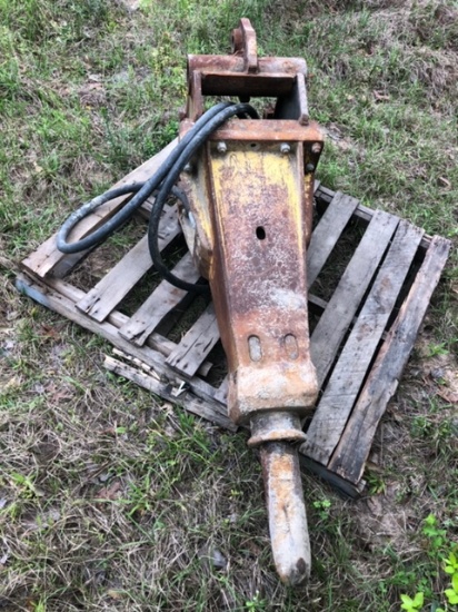 *NOT SOLD*JACK HAMMER FOR EXCUVATOR