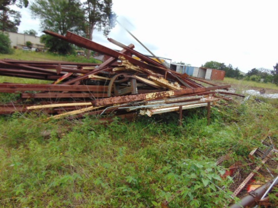 *NOT SOLD* BUILD BEAMS AND PARTS/ DISASSEMBLED ON A PILE