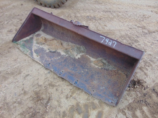 *NOT SOLD* 6 FT LOADER BUCKET