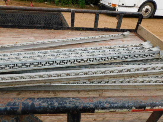 *NOT SOLD* 13 12FT ROLLERS FOR UNLOADING