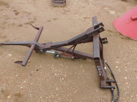*SOLD* HYDRAULIC 3 PT HAY FORKS