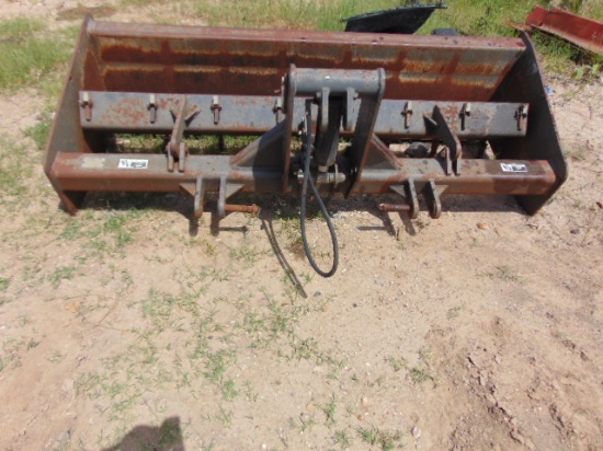 *NOT SOLD* GREY BOX BLADE WITH HYD RIPPERS