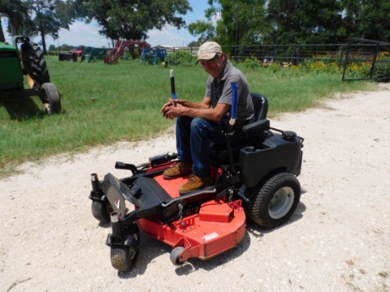 *SOLD* GRAVLEY 44Z "0" TURN MOWER 17HP