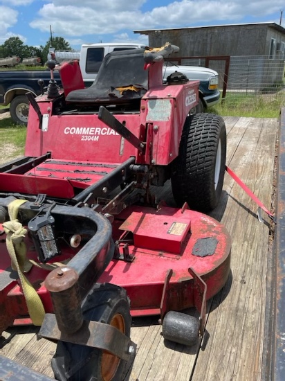 *NOT SOLD*COMMERCIAL 2304M "0"-TURN MOWER