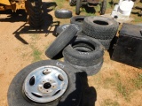 *NOT SOLD*10 ASSORTED TIRES AND RIMS