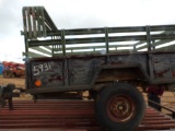 *NOT SOLD*ARMY TRAILER