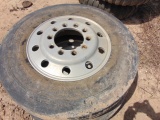 *NOT SOLD* 2   11R-24.5 TIRES AND RIMS