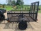 *SOLD* 4X6 TRAILER WITH FOLD DOWN GATE