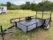 *SOLD* New utility trailer with heavy duty tailgate ramp ,title.