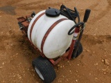 *NOT SOLD*30 GALLON SPRAYER ON TRAILER AND PUMP