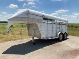 *NOT SOLD*14FT HORSE TRAILER (PONDEROSA) GOOSENECK