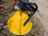 *SOLD* YELLOW 3PT SEEDER/FERTILIZER SPREDDER