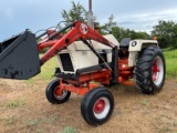 *SOLD* 870 CASE TRACTOR WITH FRONT END LOADER