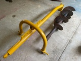 *SOLD* AUGER FOR TRACTOR MISSING GEAR BOX AND DRIVE SHAFT