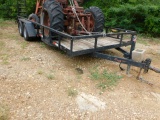 *NOT SOLD*18FT RAILTOP TRAILER WITH RAMPS