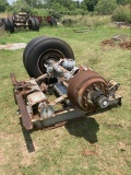*NOT SOLD*TRAILER AXLE AND FRAME ONLY