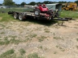 *NOT SOLD*16FT DOVE TAIL TRAILER