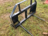 *SOLD* Quick attach hayforks for Skidsteer