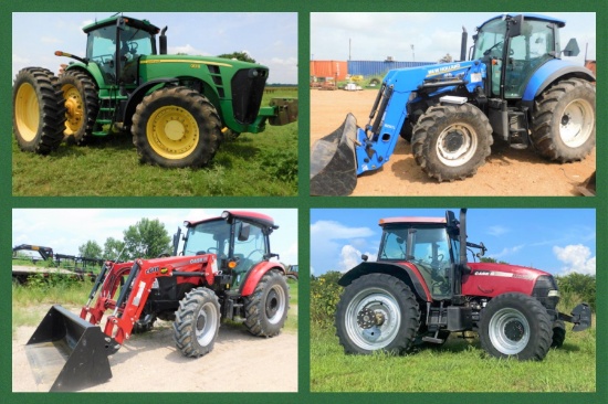 JULY FARM & CONSTRUCTION MACHINERY ONLINE AUCTION