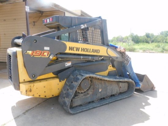*NOT SOLD* NEW HOLLAND C190 SKIDSTEER SUPERBOOM WITH AC