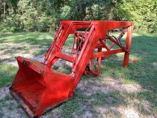 *NOT SOLD* Front end loader will suite tractors from 30 to 60 hp