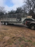 *NOT SOLD*20 FT GOOSENECK HORSE/CATTLE TRAILER