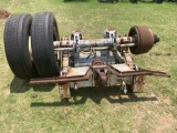 *SOLD* ATTACH  WELDON  TRAILER AXLE FRAME