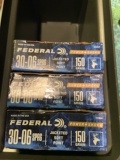 *SOLD*FEDERAL POWER-SHOK 30-06 AMMO 150 GRAIN 1 BOX