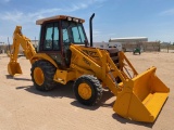 **NOT SOLD**CASE 580K  BACKHOE LOADER 4 X 4 CAB